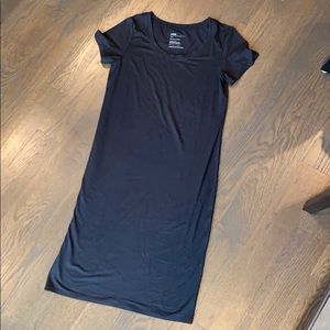 Storq Knee Length Black Dress